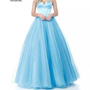 White Sherri Hill Gown